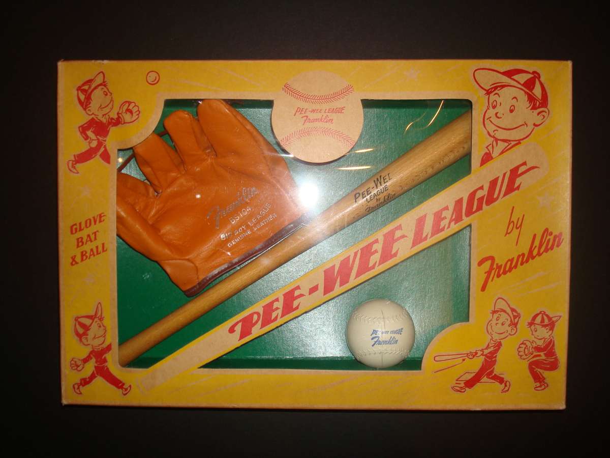 Franklin BS104 in Box Franklin Baseball Glove Collector Gallery Baseball Glove Collector